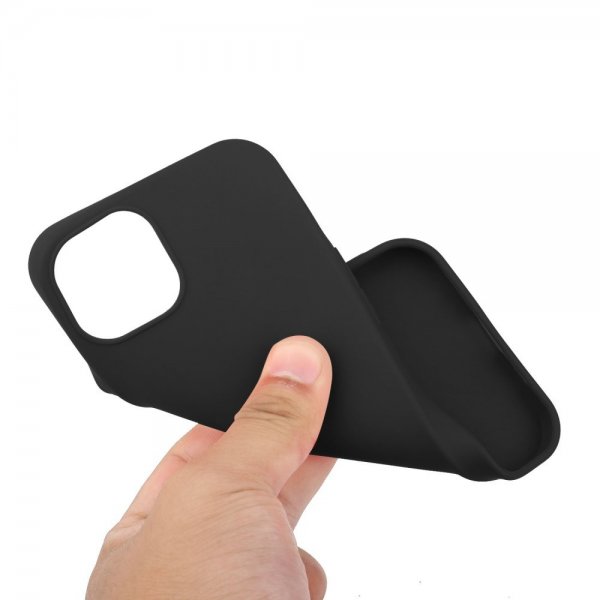 Nordic Covers iPhone 15 Skal Feather Series Raven Black