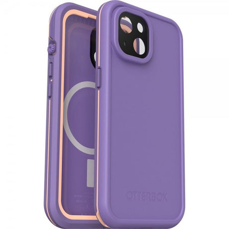 Otterbox iPhone 15 Skal Fre MagSafe Rule of Plum