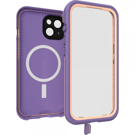 Otterbox iPhone 15 Skal Fre MagSafe Rule of Plum