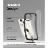 Ringke iPhone 15 Skal Fusion Bold Matte Black