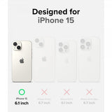 Ringke iPhone 15 Skal Fusion Bold Matte Black