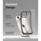 Ringke iPhone 15 Skal Fusion Bold Matte Gray