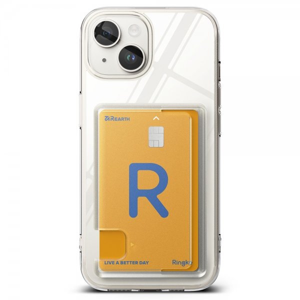 Ringke iPhone 15 Skal Fusion Card Clear