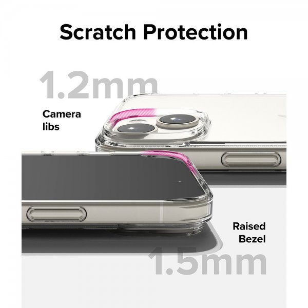Ringke iPhone 15 Skal Fusion Clear