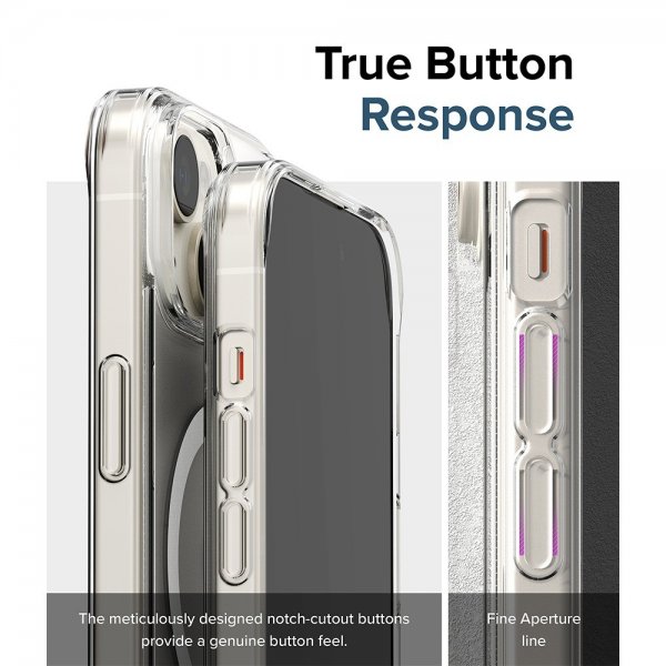 Ringke iPhone 15 Skal Fusion Magnetic Matte
