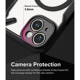 Ringke iPhone 15 Skal Fusion X Magnetic Matte Black
