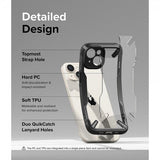 Ringke iPhone 15 Skal Fusion X Svart