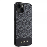 Guess iPhone 15 Skal G Cube MagSafe Svart