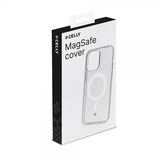 Celly iPhone 15 Skal GELSKINMAG MagSafe Transparent