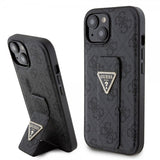 Guess iPhone 15 Skal Grip Stand Function Svart