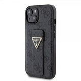 Guess iPhone 15 Skal Grip Stand Function Svart