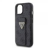 Guess iPhone 15 Skal Grip Stand Function Svart