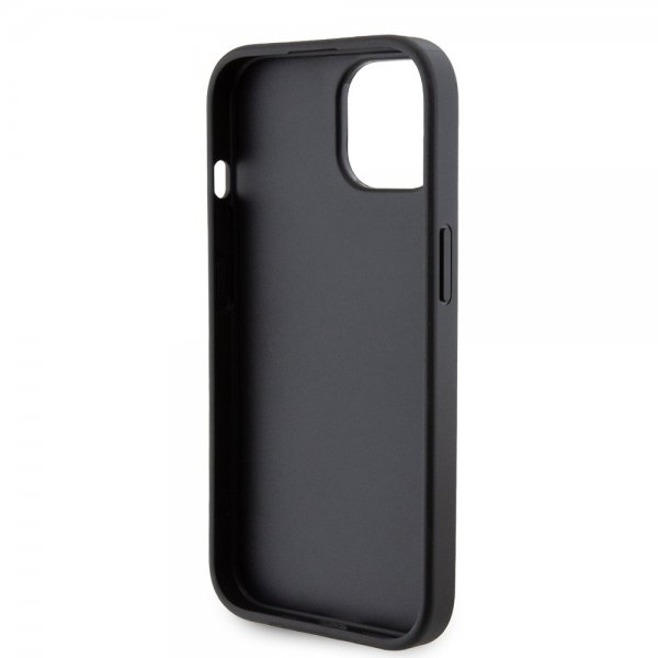 Karl Lagerfeld iPhone 15 Skal Grip Stand Function Svart