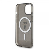 Karl Lagerfeld iPhone 15 Skal Ikonik MagSafe Svart