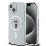 Karl Lagerfeld iPhone 15 Skal Ikonik MagSafe Transparent