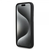 Karl Lagerfeld iPhone 15 Skal Ikonik Metal Pin Svart