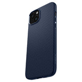 Spigen iPhone 15 Skal Liquid Air Navy Blue