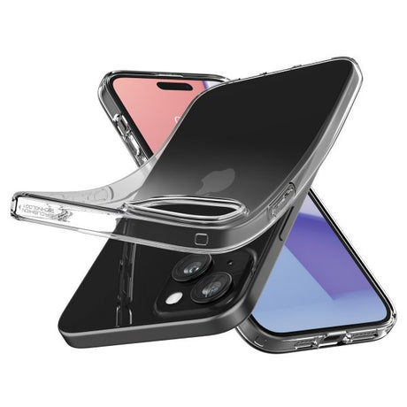 Spigen iPhone 15 Skal Liquid Crystal Crystal Clear