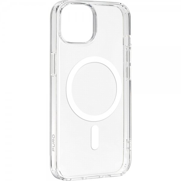 Puro iPhone 15 Skal LITE MAG Transparent