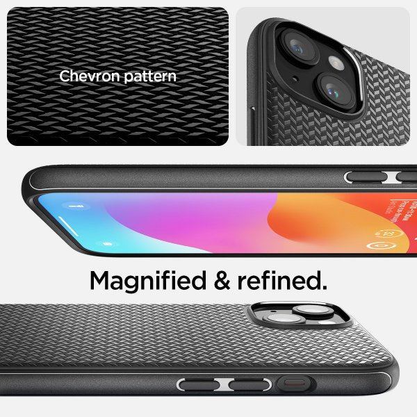 Spigen iPhone 15 Skal Mag Armor MagFit Matte Black