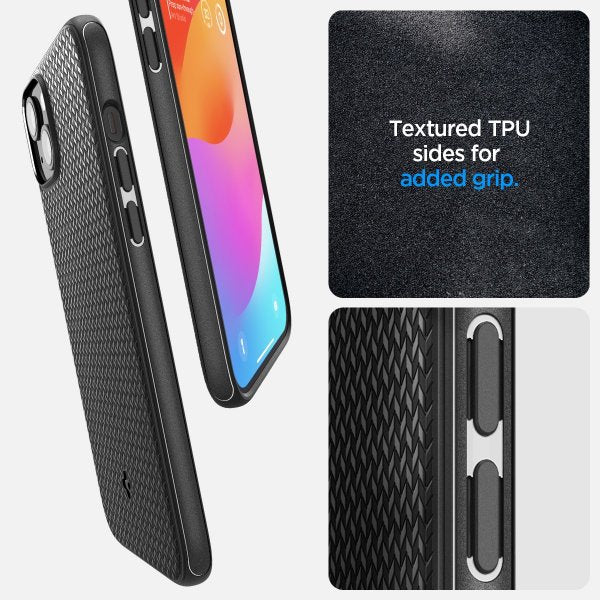 Spigen iPhone 15 Skal Mag Armor MagFit Matte Black