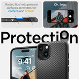 Spigen iPhone 15 Skal Mag Armor MagFit Matte Black