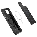 Spigen iPhone 15 Skal Mag Armor MagFit Matte Black