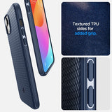 Spigen iPhone 15 Skal Mag Armor MagFit Navy Blue