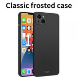 Mofi iPhone 15 Skal Matte Shield Röd