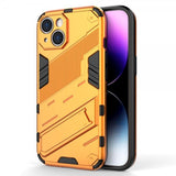 iPhone 15 Skal med Stativ Orange