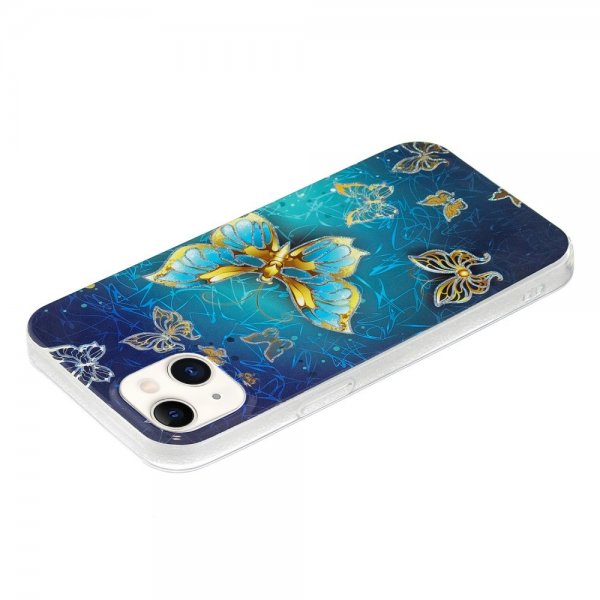 iPhone 15 Skal Motiv Glitterfjärilar