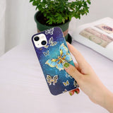 iPhone 15 Skal Motiv Glitterfjärilar