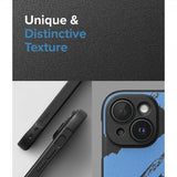 Ringke iPhone 15 Skal Onyx Design Blue Brush