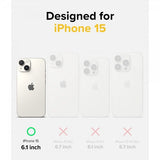 Ringke iPhone 15 Skal Onyx Design Checkerboard Yellow