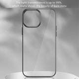 X-Level iPhone 15 Skal Pläterad Kant Svart