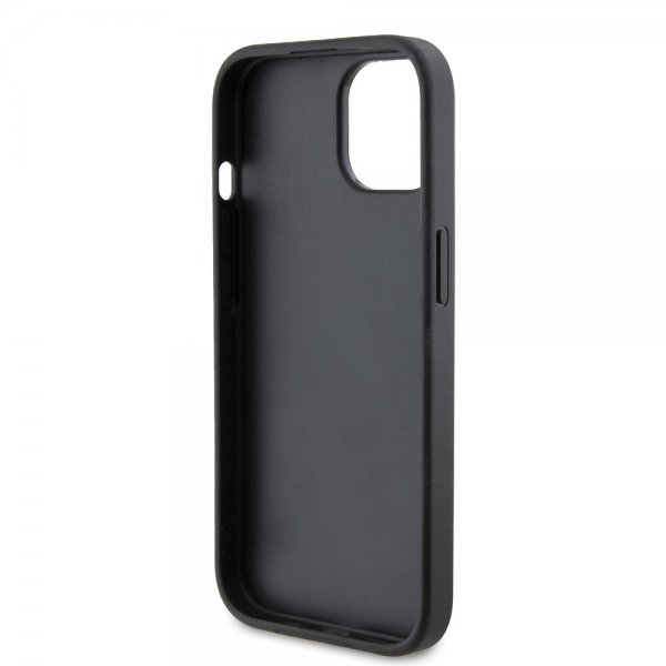 Karl Lagerfeld iPhone 15 Skal Quilted K Pattern Svart