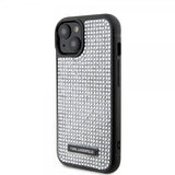 Karl Lagerfeld iPhone 15 Skal Rhinestone Silver