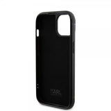 Karl Lagerfeld iPhone 15 Skal Rhinestone Svart