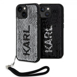 Karl Lagerfeld iPhone 15 Skal Sequin Svart