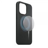 Xqisit iPhone 15 Skal Silicone Case MagSafe Svart