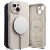 Ringke iPhone 15 Skal Silicone Magnetic Stone