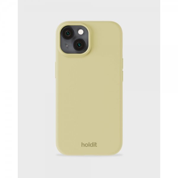 Holdit iPhone 15 Skal Silikon Biscotti