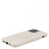 holdit iPhone 15 Skal Silikon Light Beige