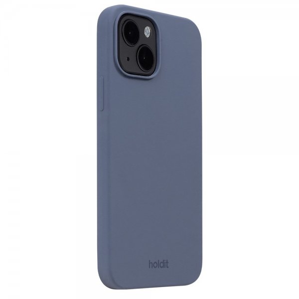 holdit iPhone 15 Skal Silikon Pacific Blue