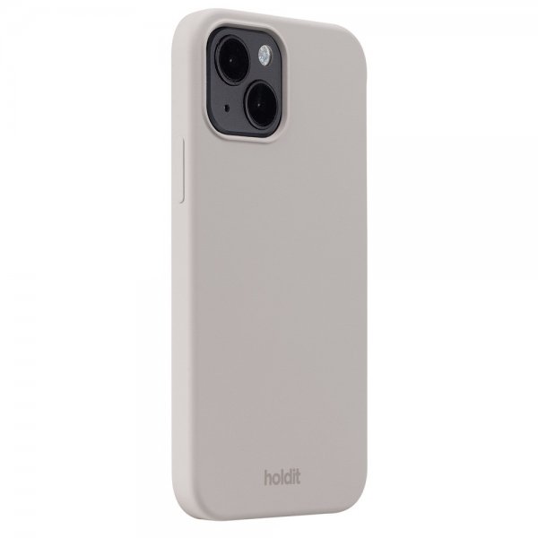 holdit iPhone 15 Skal Silikon Taupe