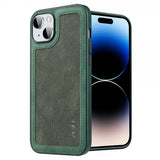 X-Level iPhone 15 Skal Skarvad Grön