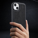 X-Level iPhone 15 Skal Skarvad Svart