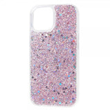 Nordic Covers iPhone 15 Skal Sparkle Series Blossom Pink