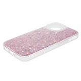 Nordic Covers iPhone 15 Skal Sparkle Series Blossom Pink