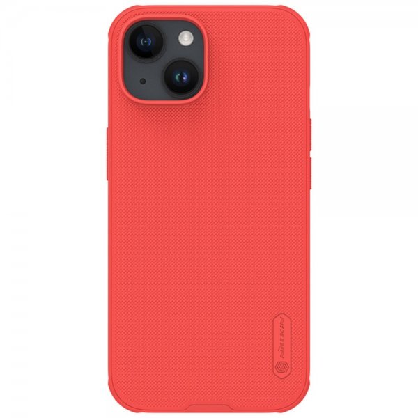 Nillkin iPhone 15 Skal Super Frosted Shield Pro Röd